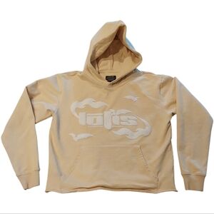 Lotis Official "Fire Bat" Crop Hoodie Size S